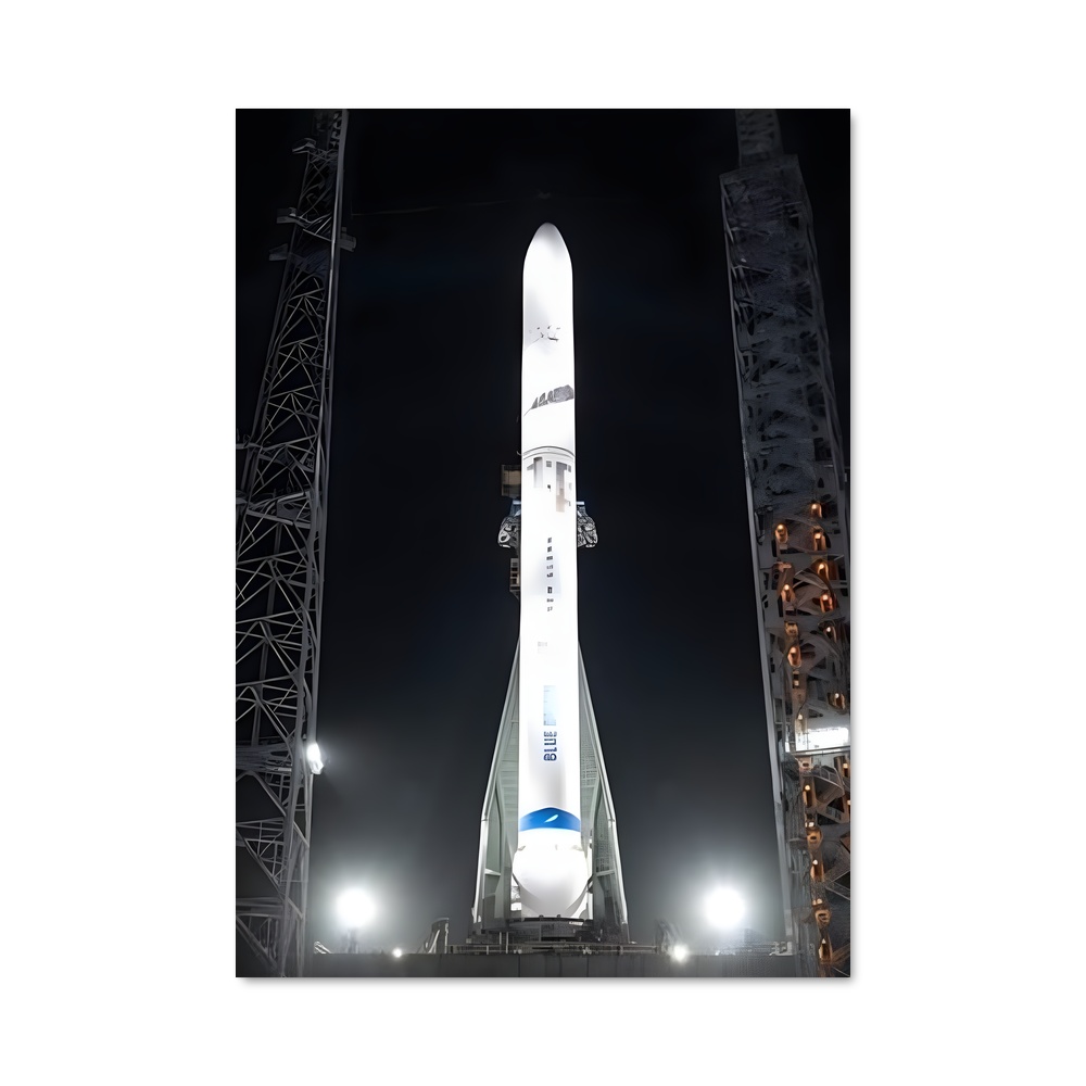 Poster L'Ascension d'Elon – affiche Missions spatiales